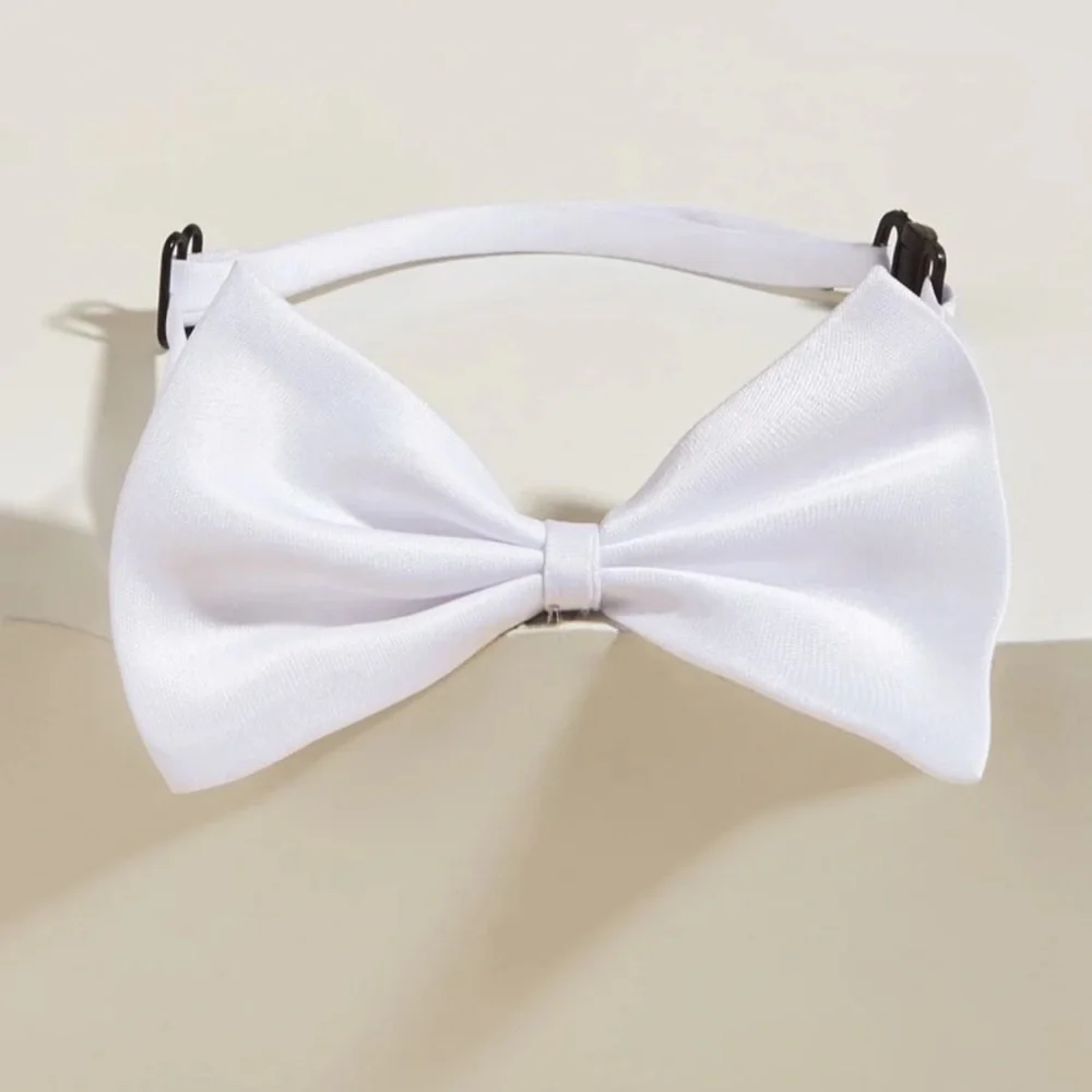 🐈 Adorable Kitty Cat Or Small Doggie Cotton Bow Tie 🐈